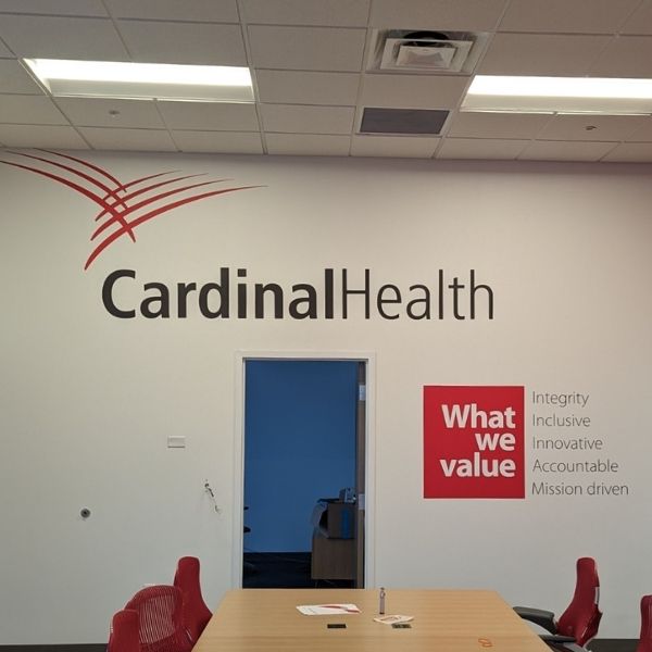 Cardinal Health Marketing Wall Graphics Columbus Ohio