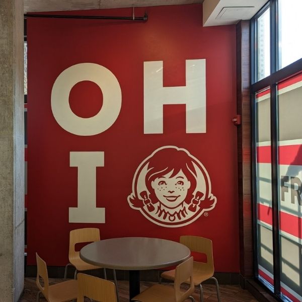 Wendys Wall Graphic Marketing Columbus Ohio